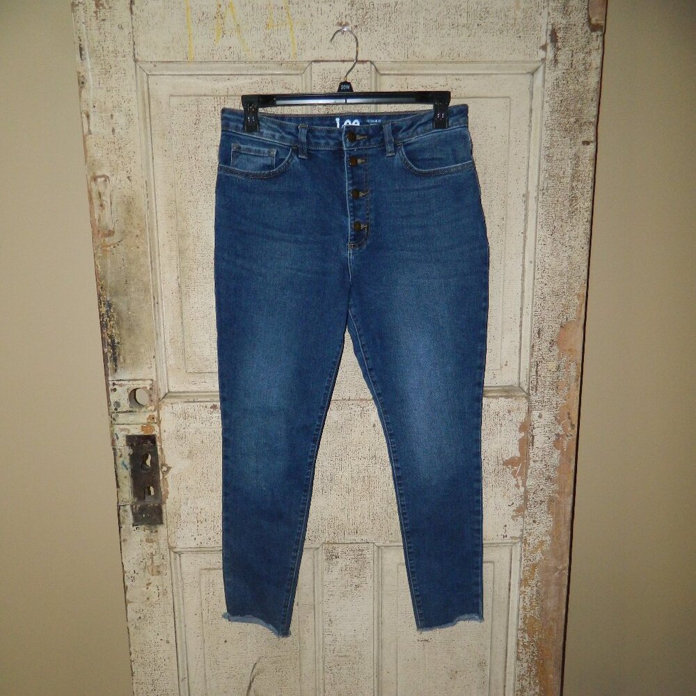 Lee Heritage Skinny High Rise Jeans Regular Fit Size 14M (P-49)